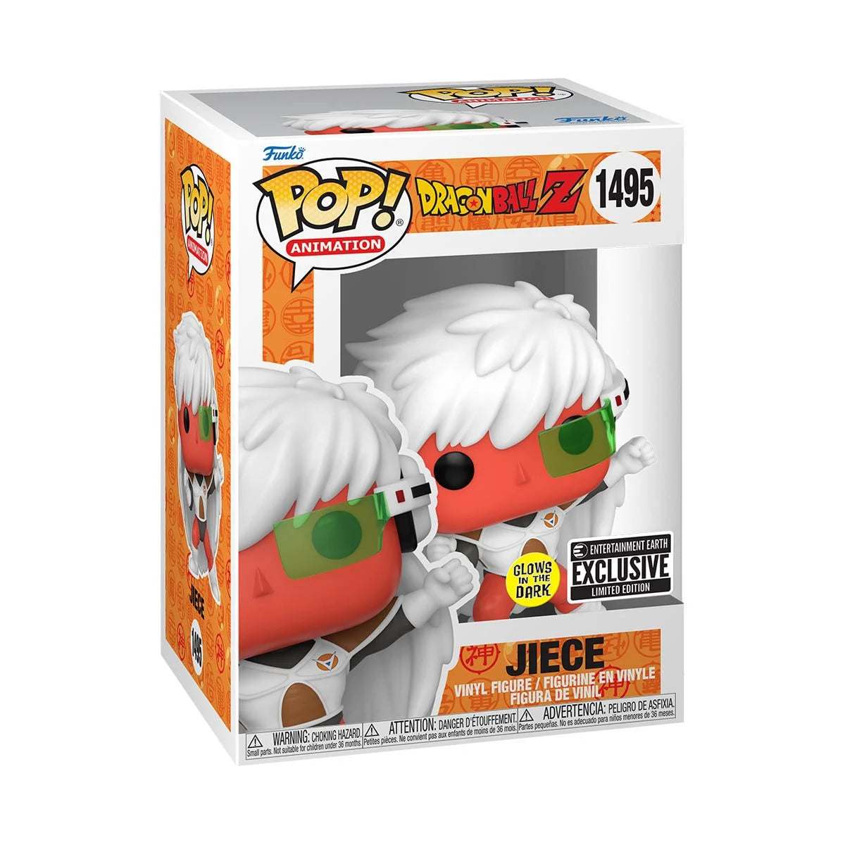 POP! Entertainment Earth Exclusive Jiece - Dragonball Z (Glow in the Dark)