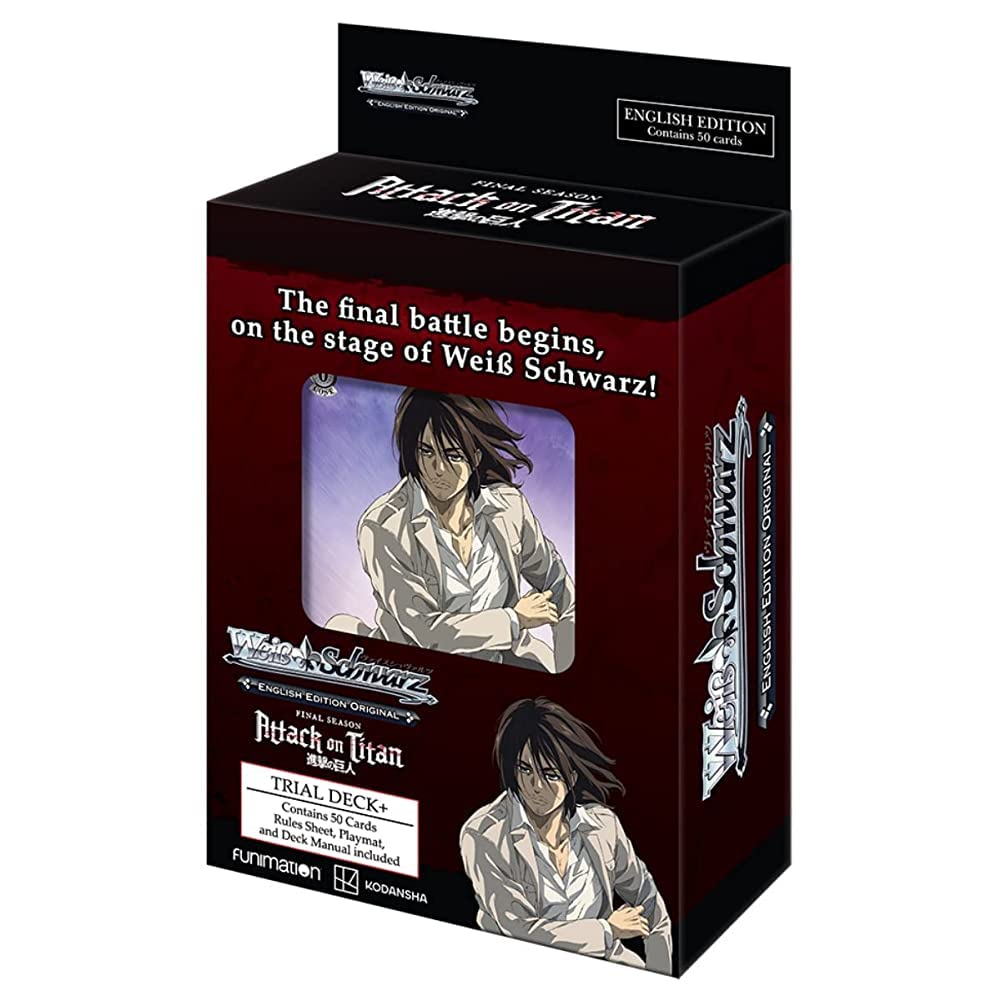 Weiss Schwarz Attack On Titan Final Season Trial Deck
