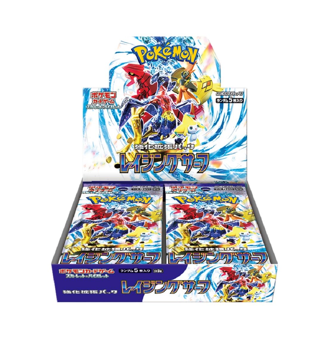 Japanese Pokemon Raging Surf Booster (sv3a)