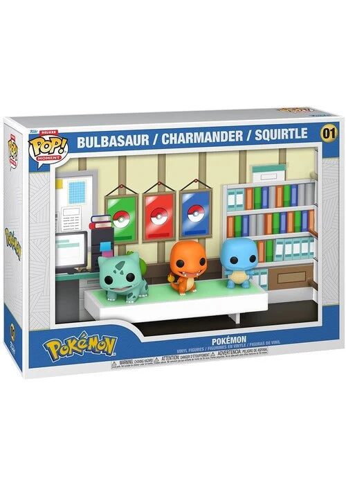 POP! Bulbasaur / Charmander / Squirtle #01 - Pokemon Funko