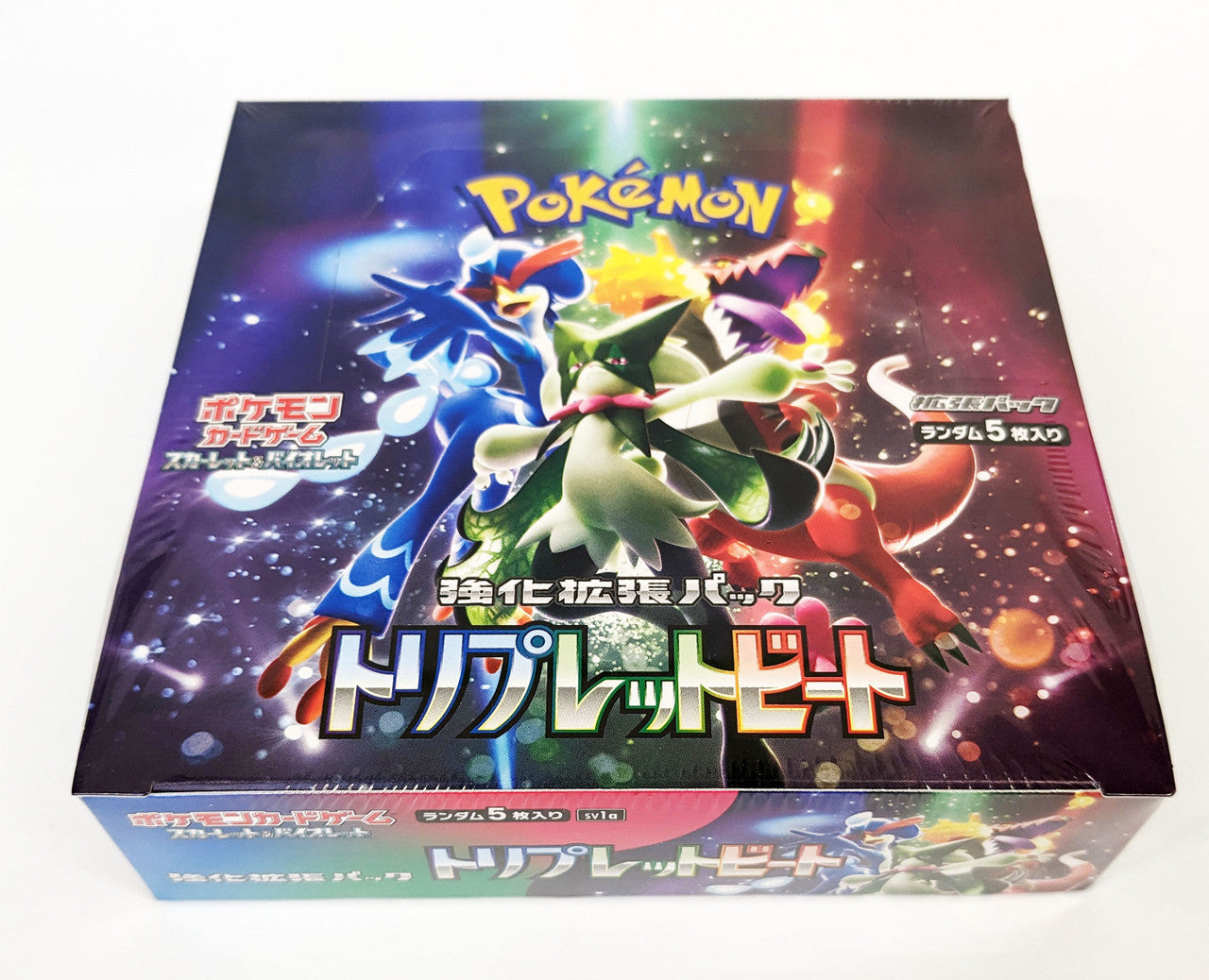Japanese Pokemon Triple Beat Booster (sv1a)