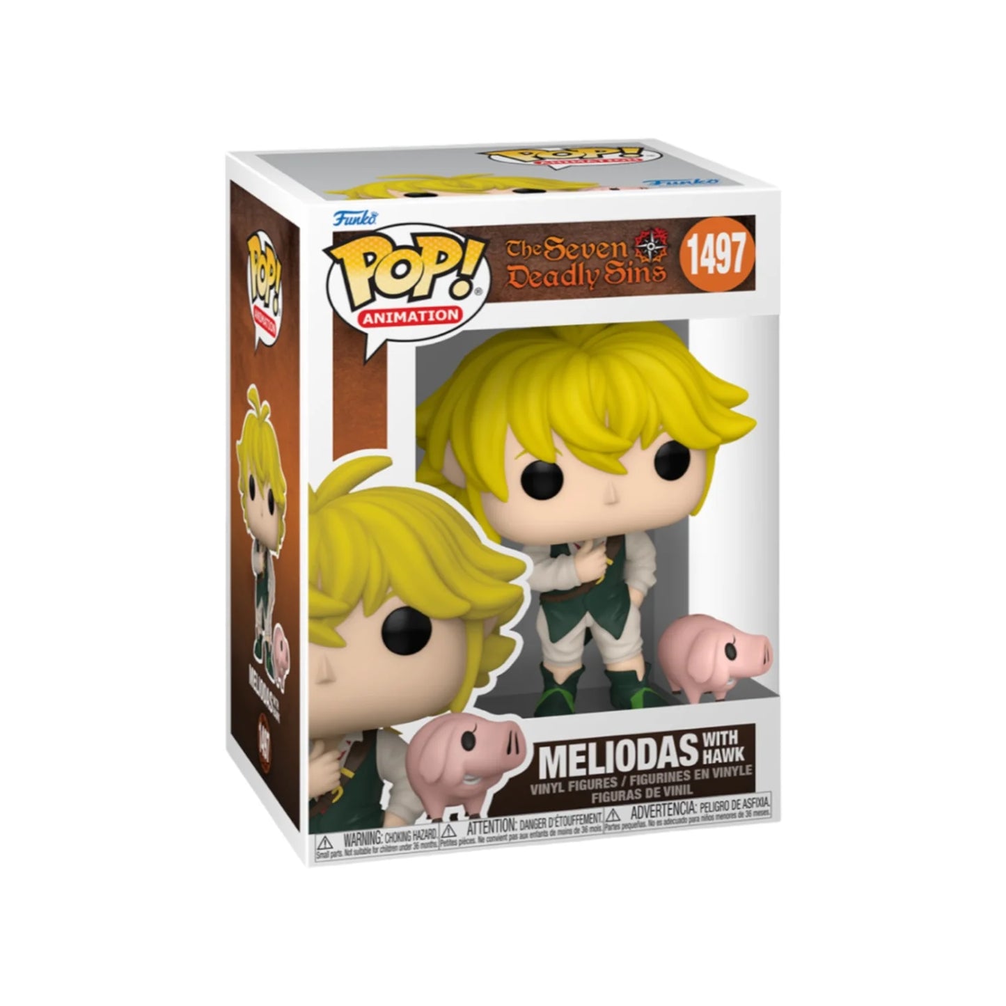 POP! Meliodas With Hawk #1497 - The Seven Deadly Sins