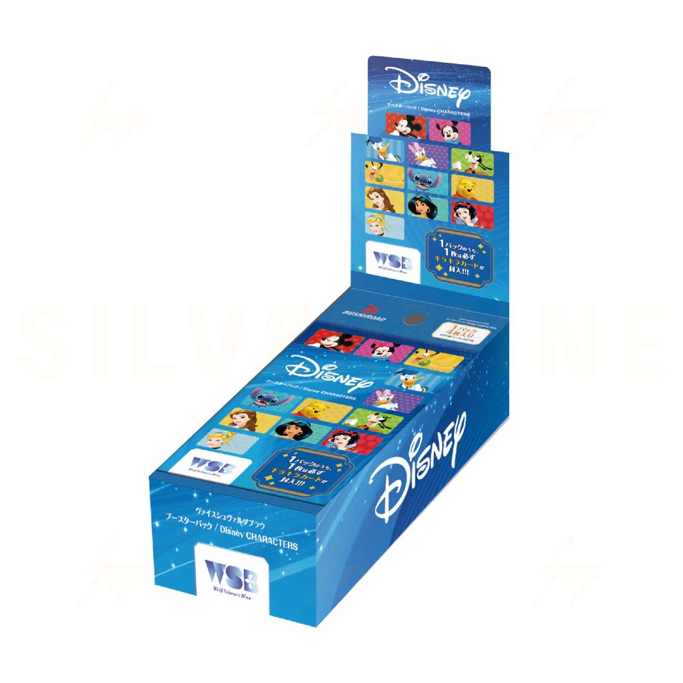 Weiss Schwarz Disney Blau Booster Box Japanese