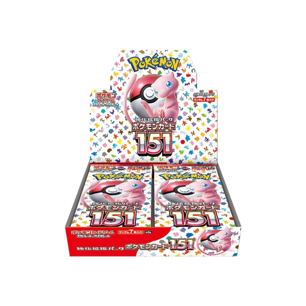 Japanese Pokemon 151 Booster Box (sv2a)