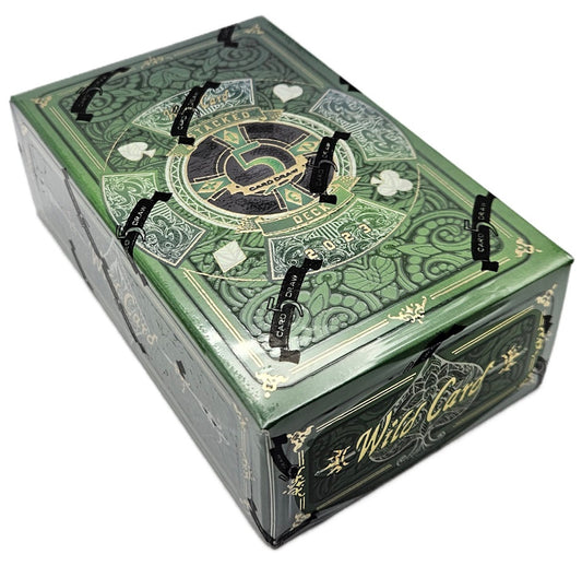 Sports 2023 Wild Card Five Draw Stacked Deck Football Hobby Box (5 Autos)