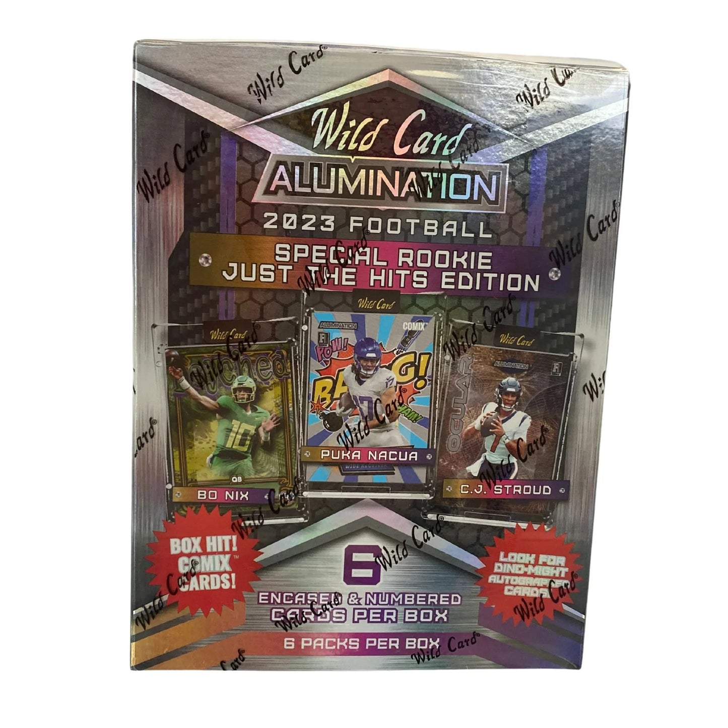 Sports 2023 Wild Card Alumination Football Hobby Box
