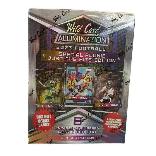 Sports 2023 Wild Card Alumination Football Hobby Box