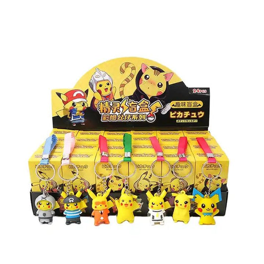 Blind Box Action Figure Pokemon Box Key Chain Toy