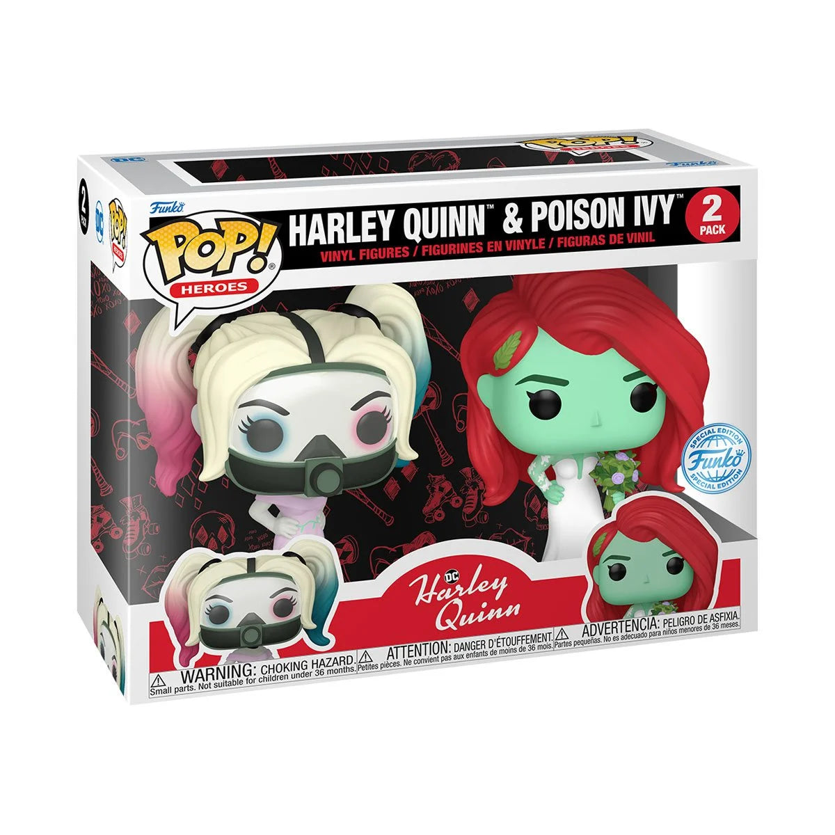 POP! Harley Quinn & Poison Ivy #452 - Harley Quinn (2 Pack)