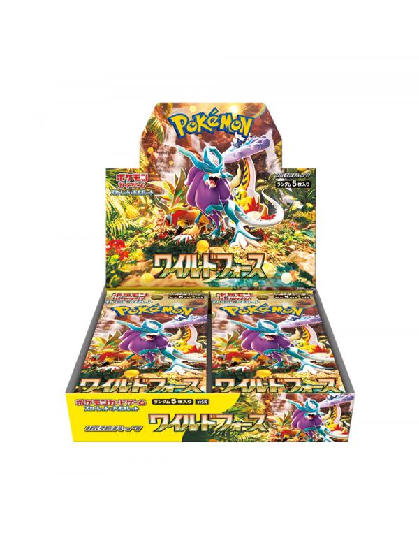 Japanese Pokemon Cyber Judge and Wild Force Booster Box