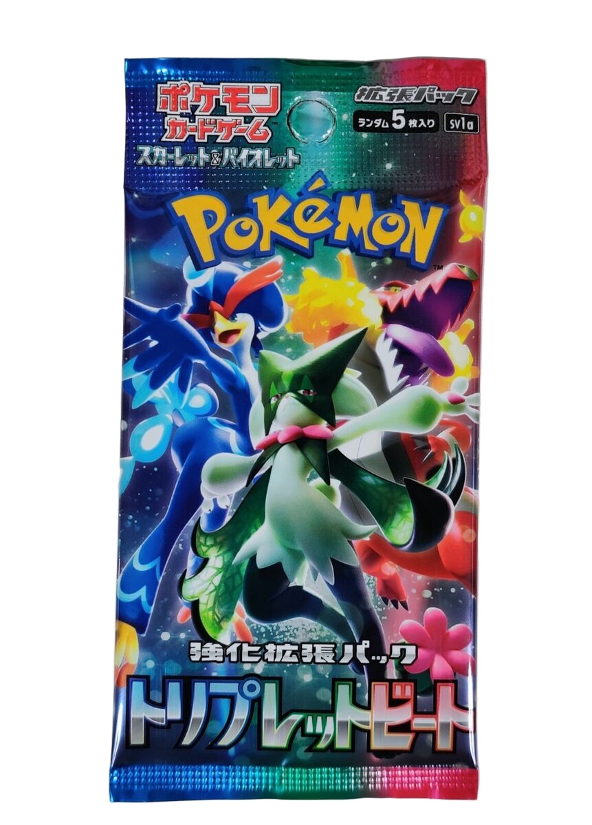 Japanese Pokemon Triple Beat Booster (sv1a)