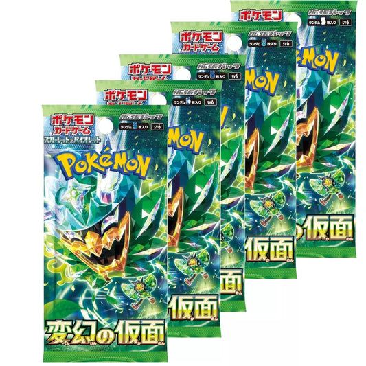 Japanese Pokemon Mask of Change Booster (sv6)