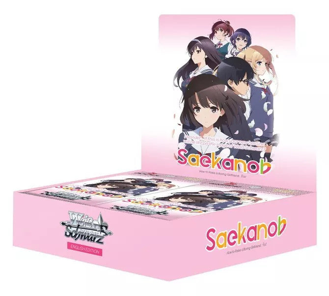 Weiss Schwarz Saekano How To Raise A Boring Girlfriend Flat Booster Box Japanese