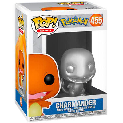 POP! Charmander Silver Metallic #455 - Pokemon Funko
