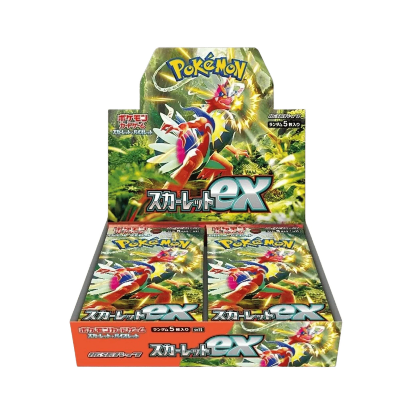 Japanese Pokemon Scarlet EX Booster (sv1S)